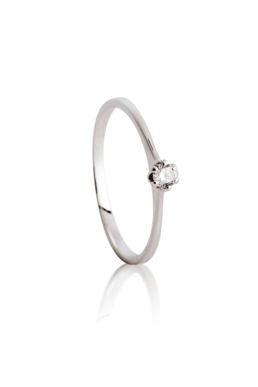 Verlobungsring  "Capri" 0,08 ct