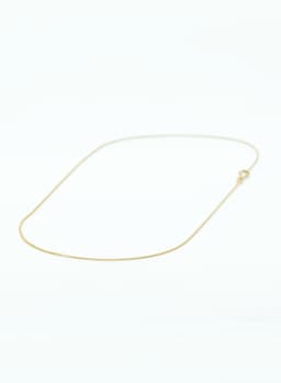 Ankerkette - Gelbgoldkette – 750er Gelbgold –1,1 mm  0