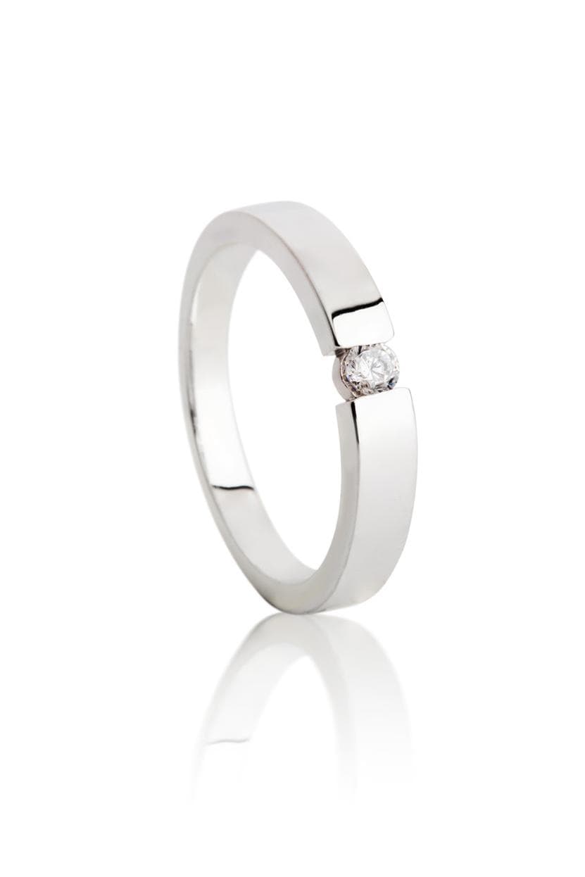 Verlobungsring  "Salerno" 0,08 ct