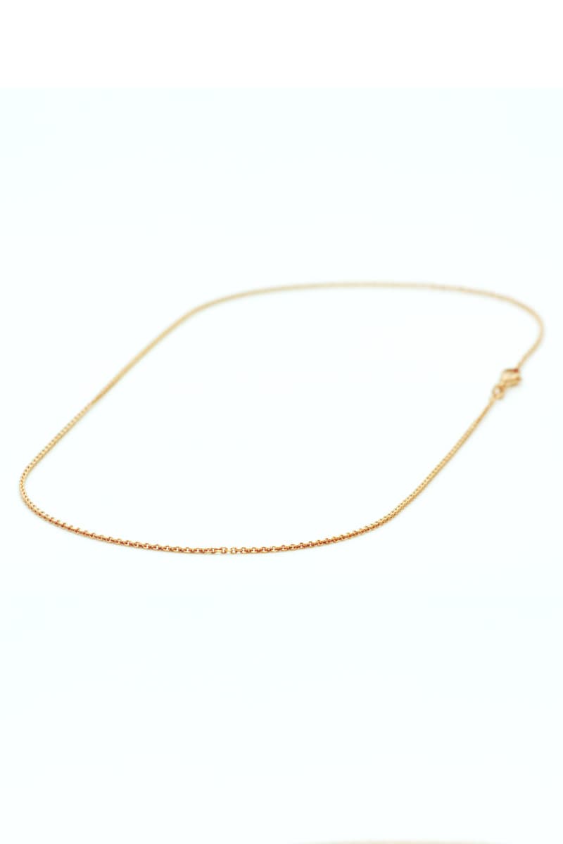Ankerkette - Rotgoldkette– 585er Rotgold – 1,5mm 
