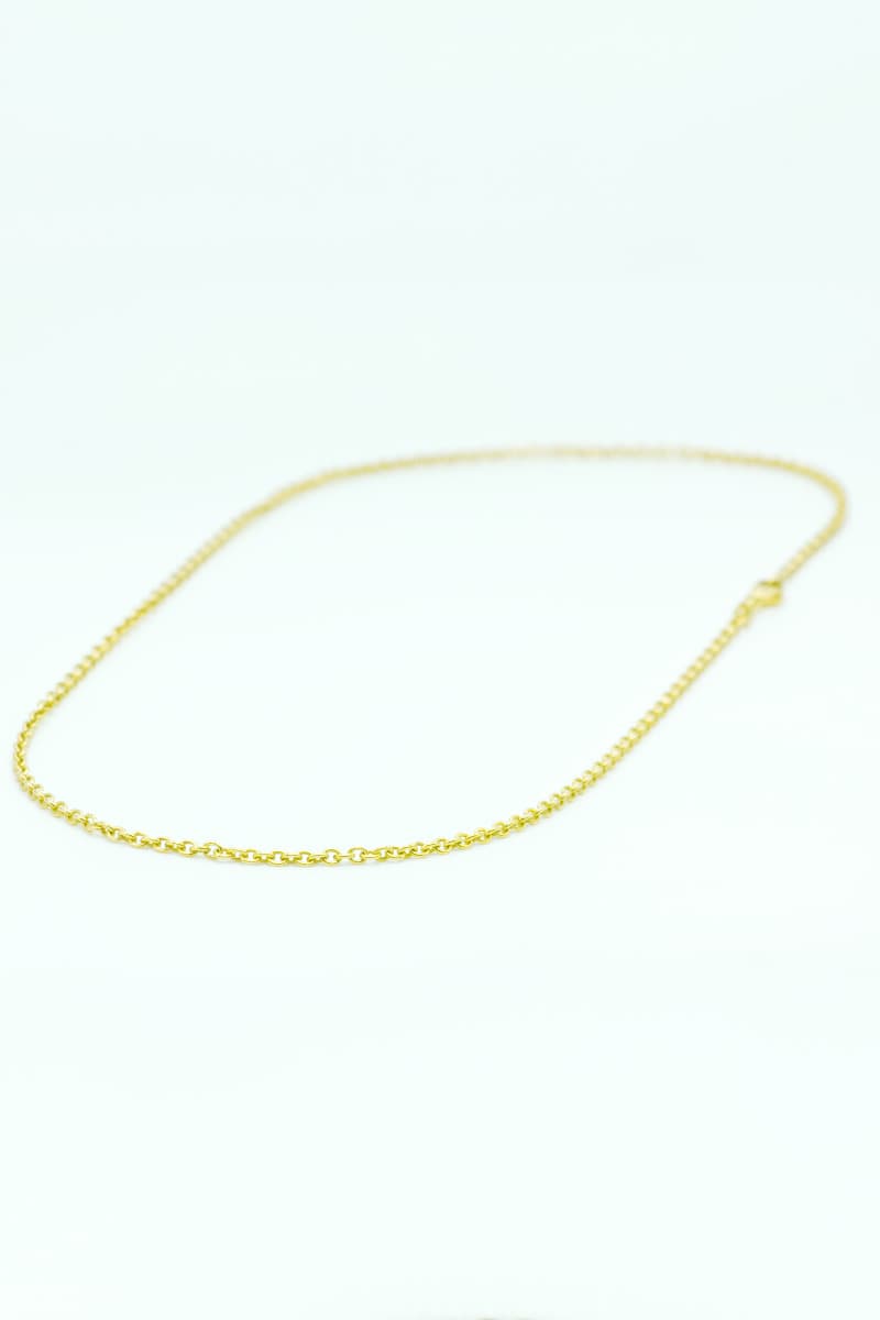 Ankerkette - Gelbgoldkette– 585er Gelbgold – 2,4mm 