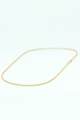 Ankerkette - Roségoldkette– 585er Roségold – 2,4mm  0