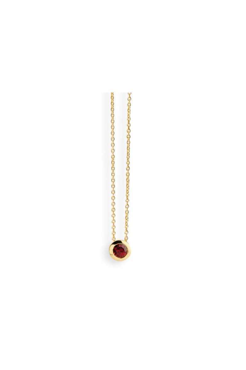 Rhodolithcollier "Lea"