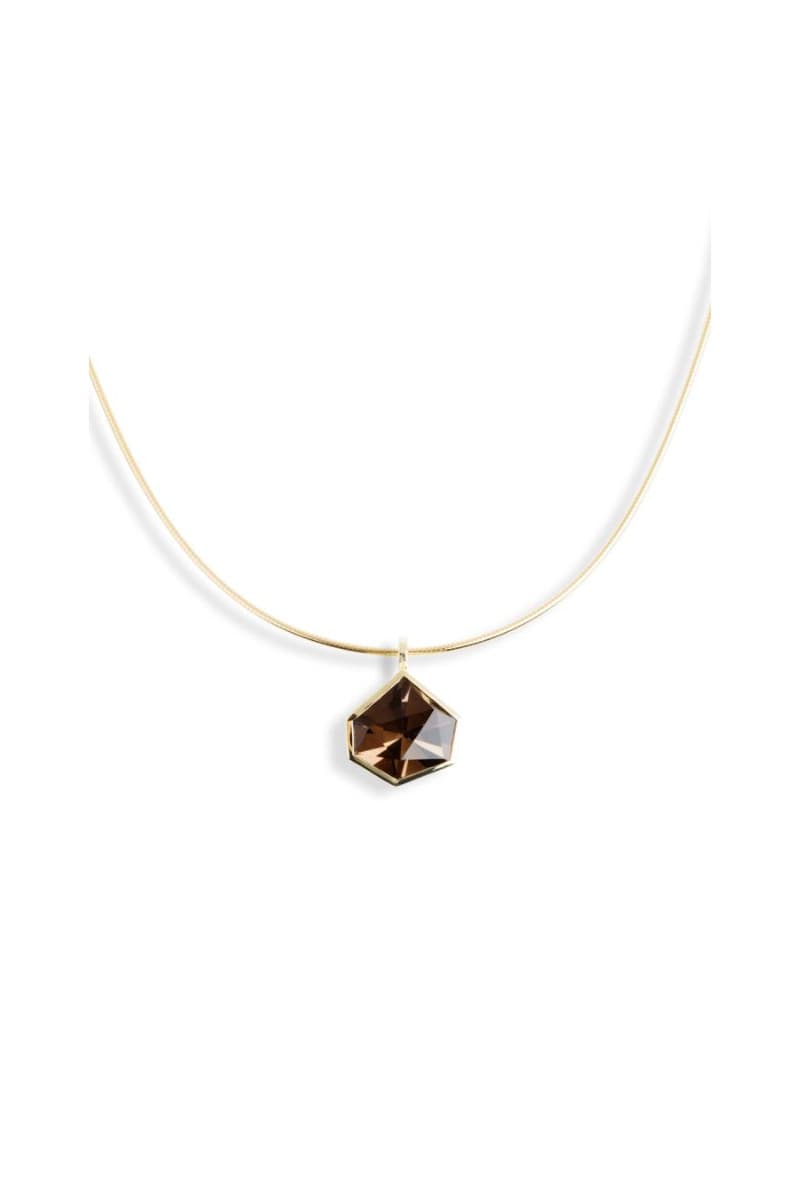 Rauchquarzcollier "Emma" 