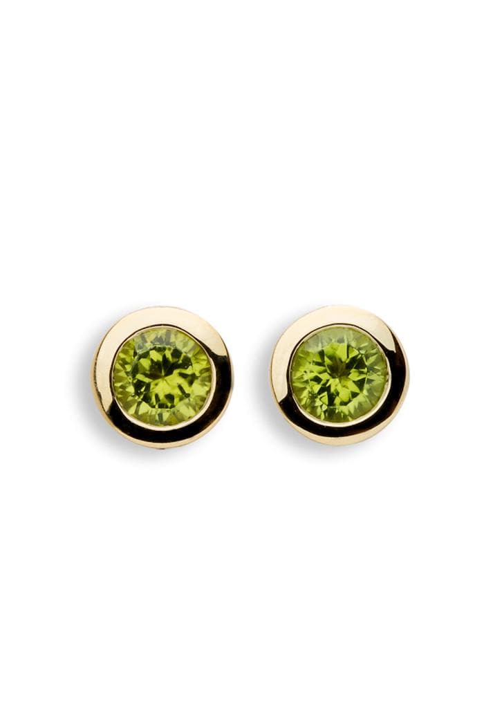 Peridot-Ohrstecker "Lea"