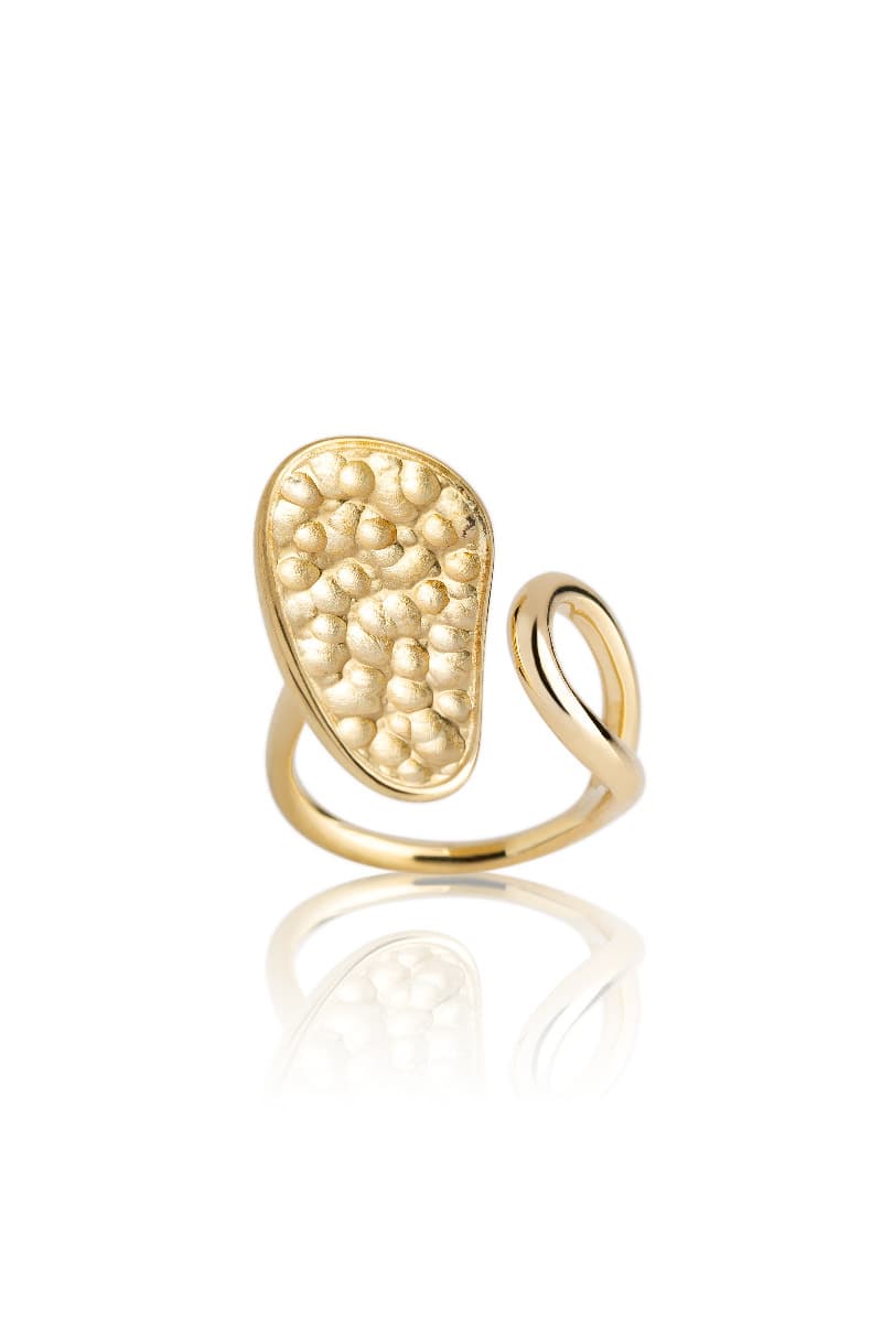 Gelbgoldring "Sabia"