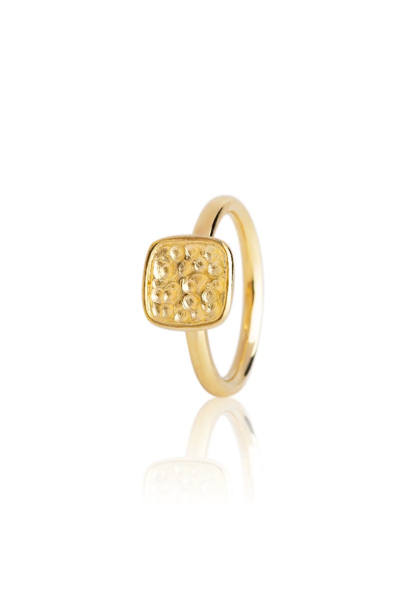 Gelbgoldring "Sabia"
