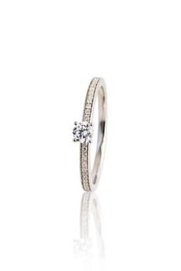 Verlobungsring  "Trient" 0,25 ct 0