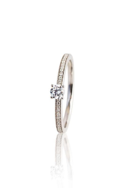 Verlobungsring  "Trient" 0,25 ct