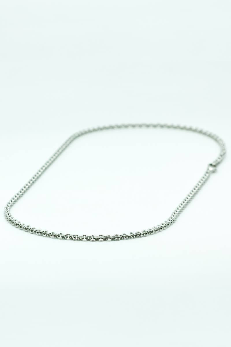 Ankerkette - Weißgoldkette – 585er Weißgold – 3,2 mm 