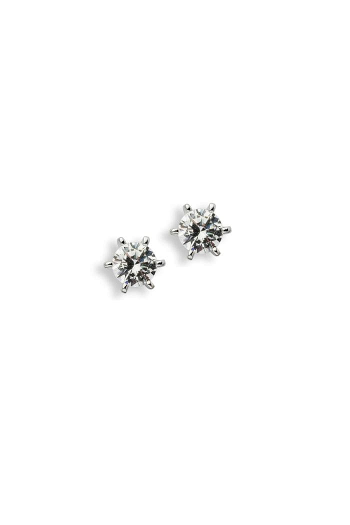 Brillantohrstecker 6er Krappe 0,50ct