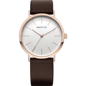 Bering Lederarmband Uhr