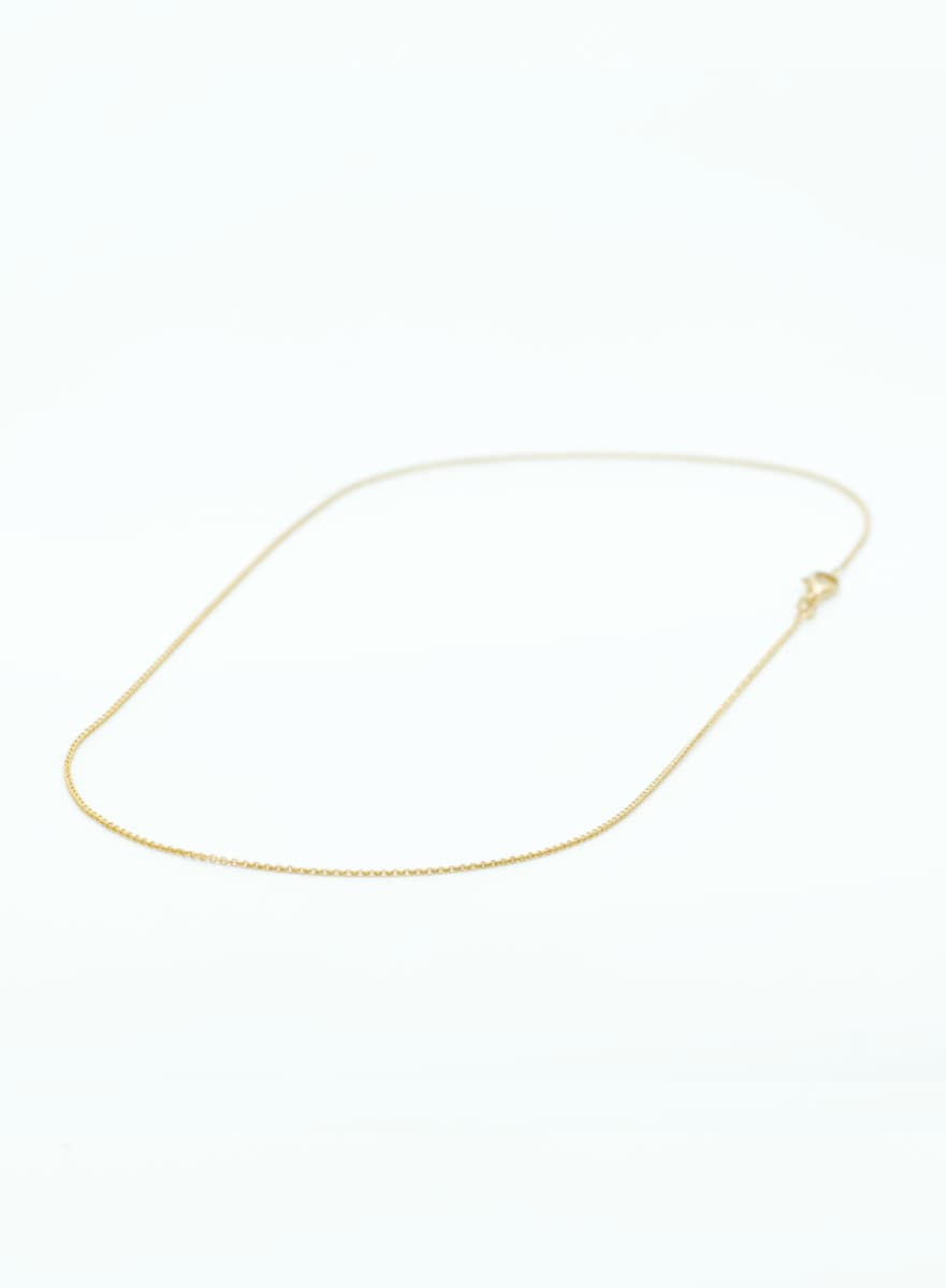 Ankerkette - Gelbgoldkette – 750er Gelbgold –1,1 mm 