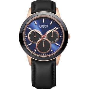 Bering Lederarmband Uhr